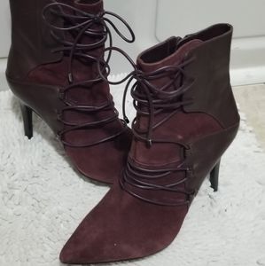 Nine West suede ankle boots